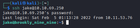 ssh login